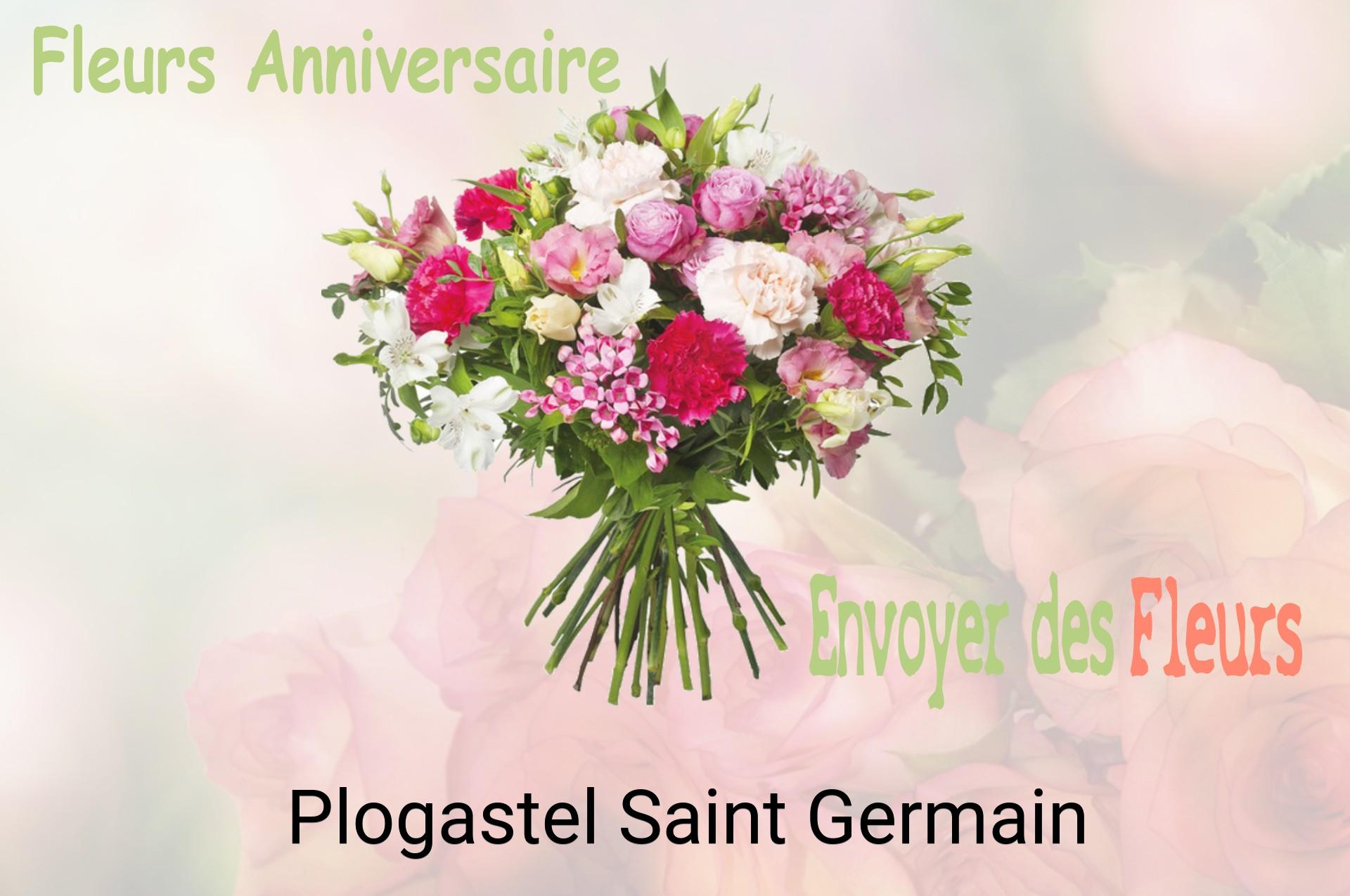 Bouquet de fleurs d’anniversaire livré à Plogastel-Saint-Germain