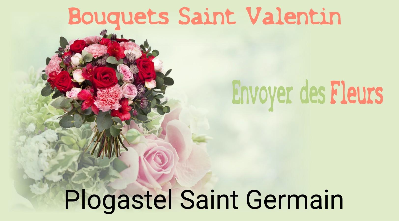 Roses de Saint-Valentin livrées à Plogastel-Saint-Germain